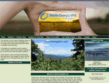 Tablet Screenshot of northgeorgiawx.com